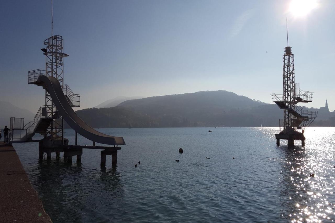 L'Estrade La Costiere - 2 Chambres Avec Vue Sur Le Lac Annecy Eksteriør billede